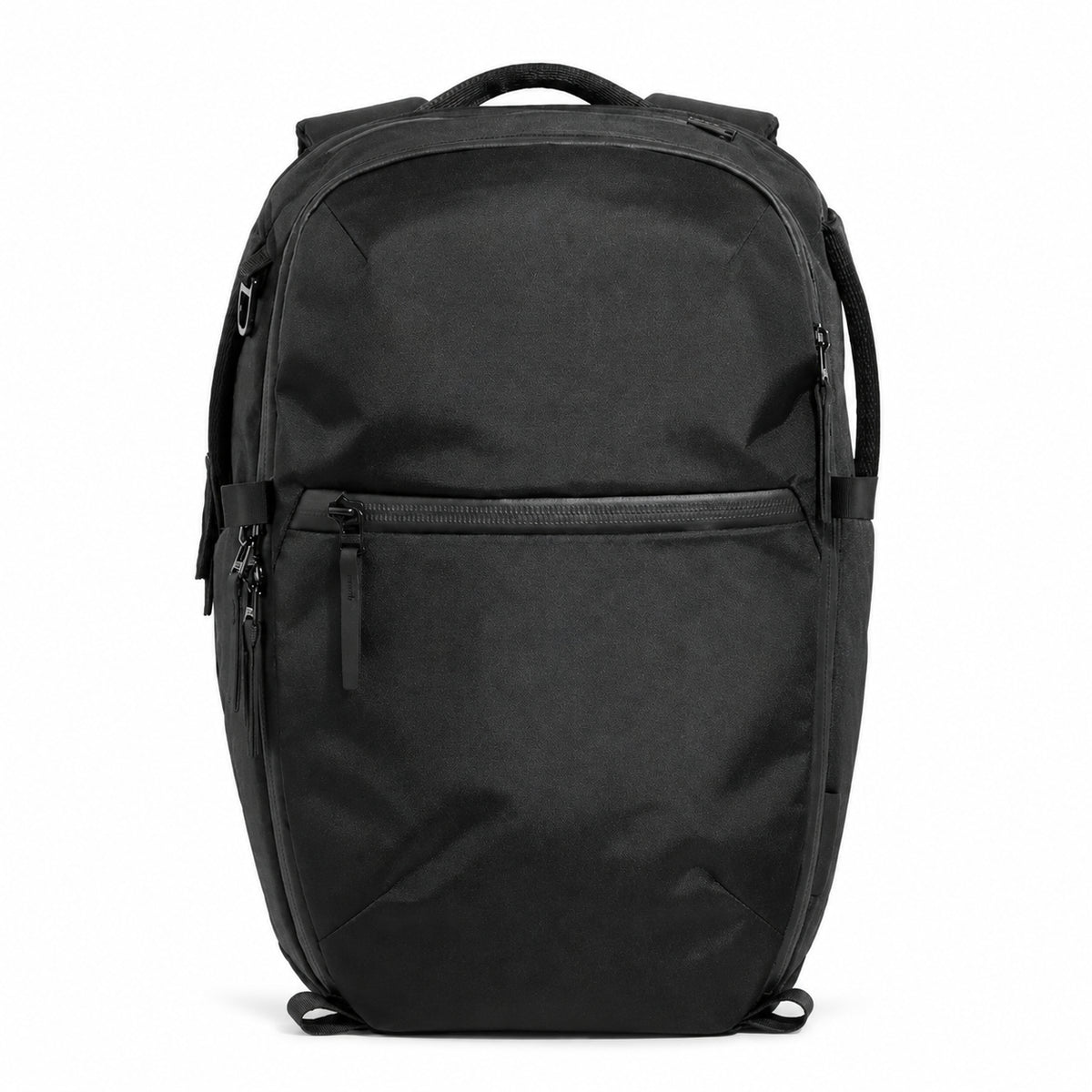 Sac à dos ordinateur Le Quotidien noir, vue de face, jusqu'à 15,6 pouces