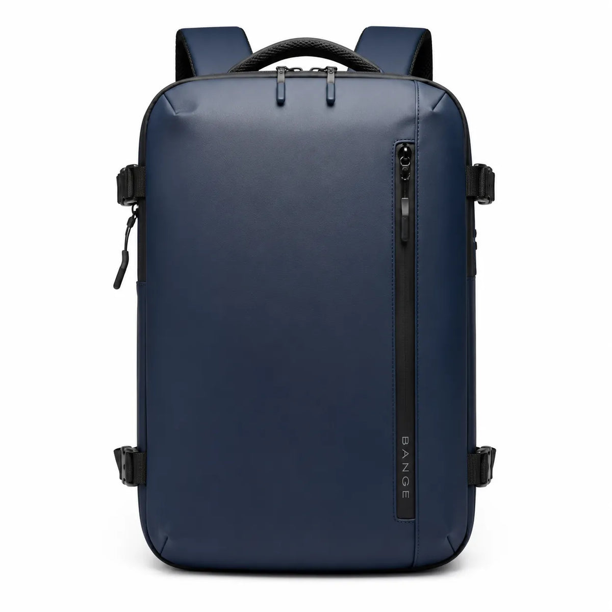 Sac à dos ordinateur de voyage Le Séjour bleu marine, vue de face