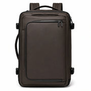 Sac ordinateur convertible Le Transit 3-en-1 marron, vue de face