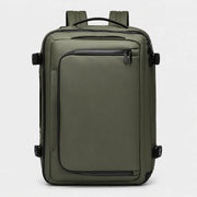 Sac ordinateur convertible Le Transit 3-en-1 vert, vue de face